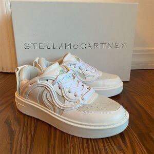 Stella McCartney Women's S-Wave Trainers Tennis Shoes‎ White Sneakers Size 36/6